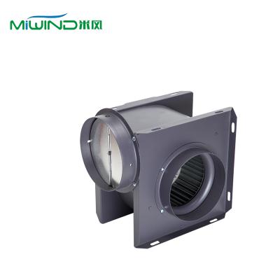 China Hotels Miwind Silent Backflow Preventer 4 Inch In Line Duct Fan for sale