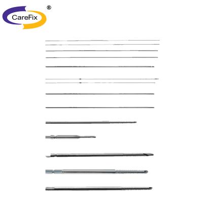 China CareFix Steel Metal Orthopedic Threaded Pins for sale