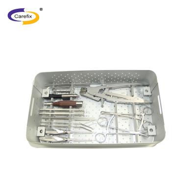 China CareFix Orthoprdic Stainless Steel Surgical Instruments Truck Steel Tool Box for sale