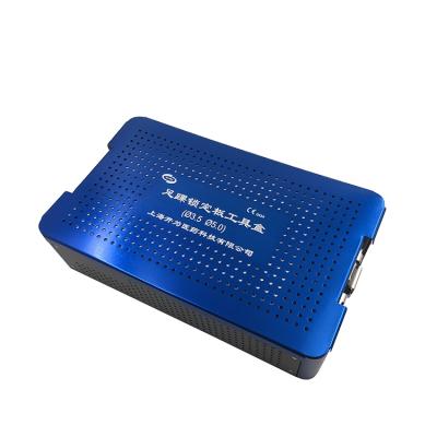 China Steel Ankle Lock Plate Tool Box Orthopedic Tool Kit Steel Surgical Instruments for sale