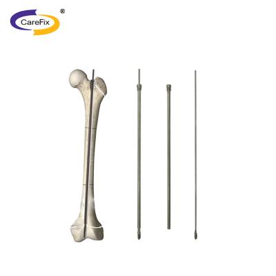 China Titanium Alloy Trauma Implants Stainless Steel Intramedullary Nail, Nail For Femur Tibia Humerus for sale