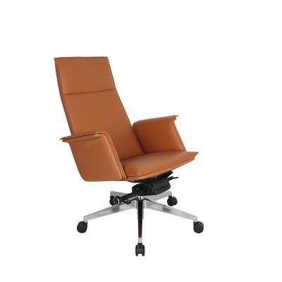 China Modern Ergonomic Leather Chair 70mm Exclusive Butterfly Mesh Chair for sale