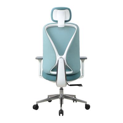 China Van de de Stoel Lumbale Steun BIFMA van het Unigamer de Blauwe Ergonomische Bureau Standaard Nylon Bever Te koop