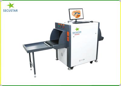 China 6 Color Image Display X Ray Parcel Scanner with 70 cm Extension Tray Baggage Scanner Factory en venta