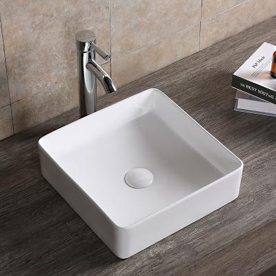 China European Easy Clean Hotel Decor Wholesale Home Wash Basin Bathroom Style Ceramic Wash Hand Basin for sale