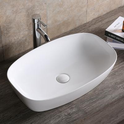 China Easy Clean Wash Basins Sanitary Ware Wholesale Direct Wholesale Bathroom Sink Ceramic Sink for sale