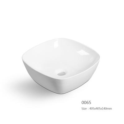 China Wholesale Superior Clean White Home Bathroom Hotel Basins Hand Wash Grade Ceramic Wash Basin Decor for sale