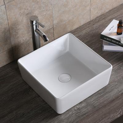 China Clean Easy Custom Design Decorative Ceramic Bathroom Sink Wholesale Home Wash Basin Sink for sale