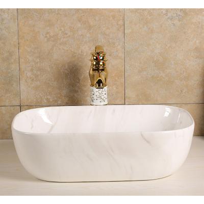 China Wholesale High Quality Pedestal Sink Design Marble Double-Flow Standing Wash Basin for sale