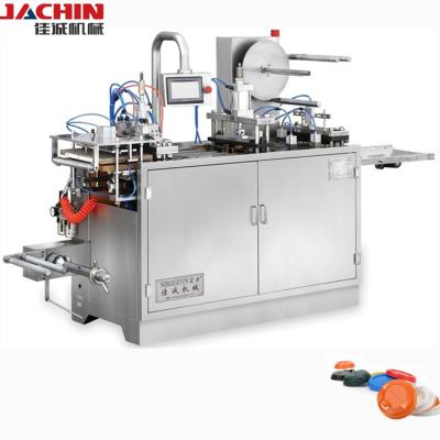 China Factory JC-340 small automatic plastic lid thermoforming machine for sale