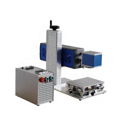 China Convenient Hot Selling Raycus RF Metal Tube CO2 Laser Marking Machine Air Cooled For Manufacturing for sale