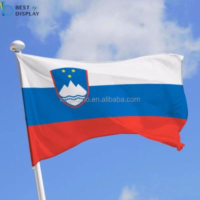 China Wholesale Custom Flag Country Slovenia FLYING National Flag from Slowenien for sale