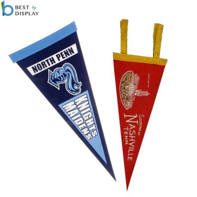 China Custom Triangle Felt Wall Hanging Pennants for sale