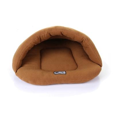 China Breathable Cotton Hamster Nest Thickened Sleep Gold Silk Cold Room Winter Pet Slipper Bear House Warm Pet Beds for sale