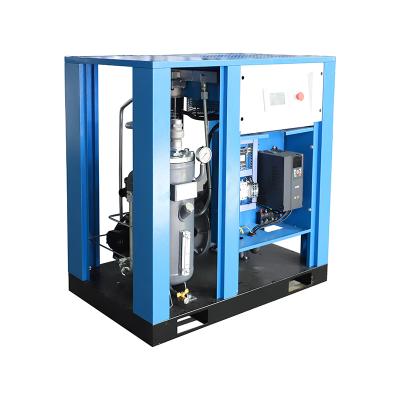 China OIL-LESS Screw Air Compressor 7.5kw 10hp Compressor Machine 39cfm 220v/60hz/3 Phases Single Phase for sale