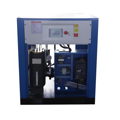 China OIL-LESS 15Kw 20hp General Industrial Equipment Screw Air Compressor zu verkaufen