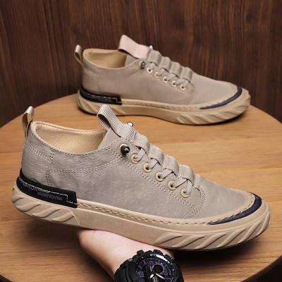 China Fashion Trend Classic Shoes Mens White Canvas Sneakers Lofer Shoes For Men Casual for sale