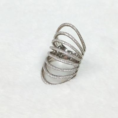 China Factory Direct Layering Jewelry Cheap Ring 925 Sterling Silver Ring FASHIONABLE for sale