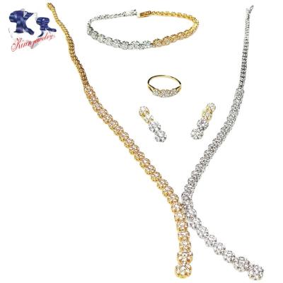 China Casual / Sporty Necklaces Silver 925 Gold Plated Jewelry Sets Whoselase Woman Gifts for sale