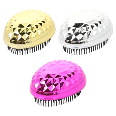 China Salon Diamond Egg Comb Massage Comb Head Tool Beauty Styling Comb for sale