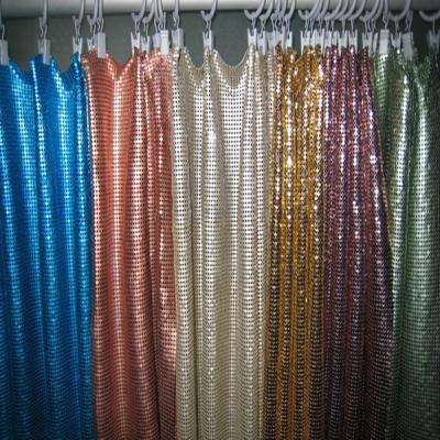 China High Grade Aluminum Sequins Fabric Mesh Cloth for sale