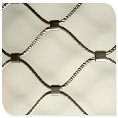 China Customized Flexible Stainless Steel Cable Mesh Netting for sale