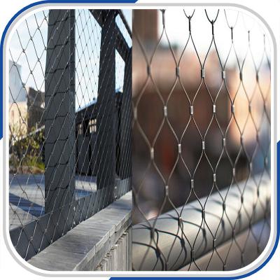 China AISI316 balustrade infill cable mesh for sale