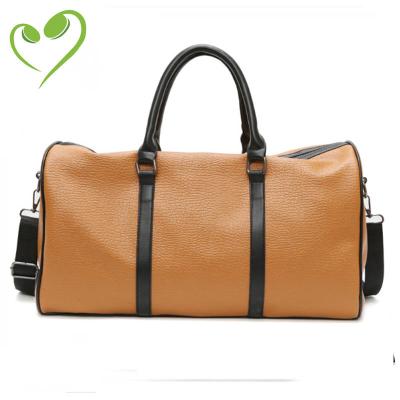 China Fashion Custom PU Leather Duffel Bag For Men Travel Handbag 2021 High Quality For Women Custom Logo With Small Overnight Bag 2022 MQQ for sale