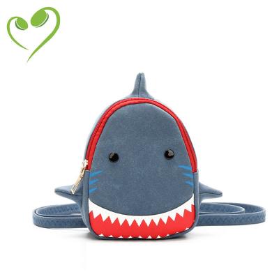 China Other 2022 Custom Cheap Mini Backbag Children Backpack Mochila OEM Kid School Bag Factory Price Cardboard Shark Oxford Polyester Cute Bag for sale