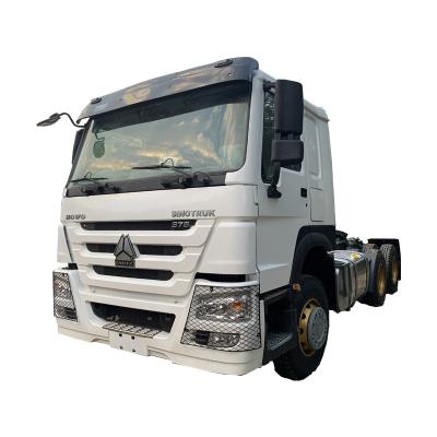 China Used Brand 371HP Euro2 Euro3 30 Ton Used Tractor Truck 6800X2500X3100 from HOWO for sale