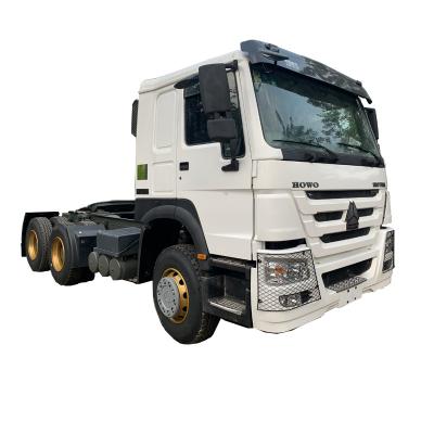 China Sinotruck HOWO Euro2 Euro3 375HP Truck Tractor Head For Sale New 6*4 Tractor Truck For Sale 6800X2500X3100 for sale