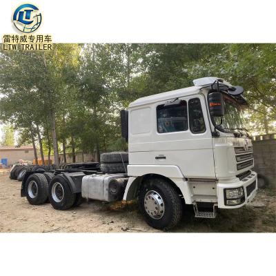 China Heavy Duty Used Shacman Trucks Tractor Trailer Truck 380HP 6*4 Tractor Truck 6800X2500X3300 for sale