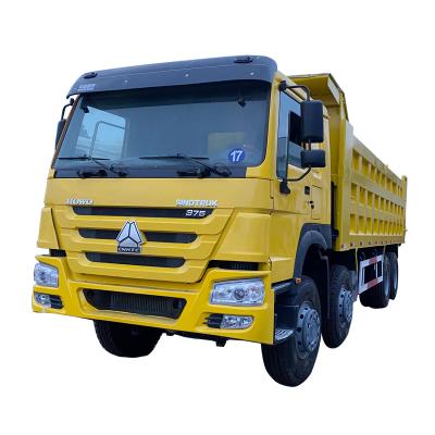 China Sinotruck HOWO Used Dump Truck Liner 40 Ton Cubic Meter Euro2 RHD 20 Used Tipper Trucks 6 - 8L for sale