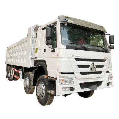 China Used Sinotrck HOWO 371HP 40ton 6X4 White Color Light Tipper Dump Truck For Sale 6 - 8L for sale