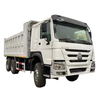 China Sinotruck 12 Wheeler 371HP 30 Cubic Meters HOWO 60tons 6X4 8*4 Used Dump Bed Tipper Truck 6 - 8L for sale