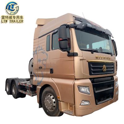 China 2019 New And Used 6*4 Sitrak C7 HOWO T7 CNG Tractor Trailer Trucks Tractor Truck For Sale 6800X2500X3900 for sale