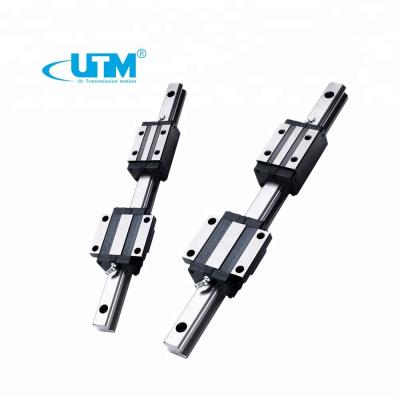 China Long Working Life Interchangeable CNC Linear Guide Rail And Linear Guide Bearing For 3D Printer HGW 20CC for sale