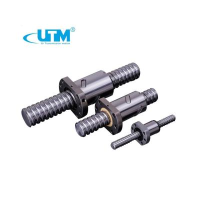 China Mactch TBI (Taiwan) 1000mm move in length high precision rolled ball screw spindle 1605 nut SFU1605 for sale