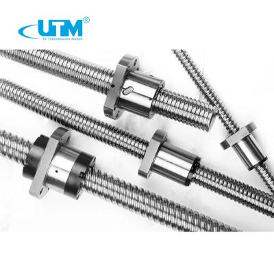 China Customized Machining Match TBI Movement Work Efficiency High Length And End Ball Screw Sfu 1605 (Taiwan) for sale