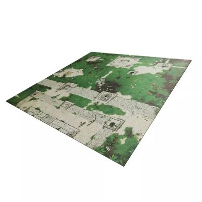 China Custom Non-Toxic Non-Toxic White Wargame Battle Crawling Mats For Children Adults Kids Activity Pattern Floor Mat Soft Toy Rug Play Game for sale