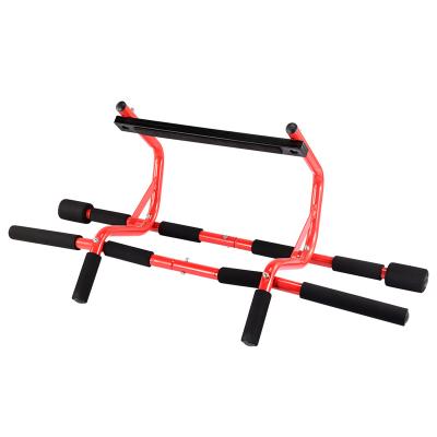 China Easily assemble 2021 popular home gym equipment pull up bar for door without screws for sale