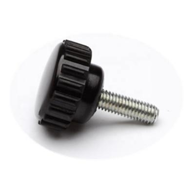 China Machine Thumb Screw Plastic Knurled Knobs With Threaded Stud for sale