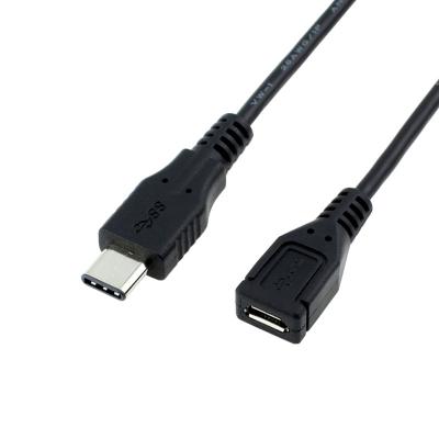 China For Micro Raspberry Pi4 USB Female to Male USB C Converter Cable for sale