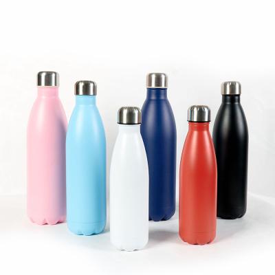 China Factory Stocked Stainless Steel Drink Bottle Logo Water Bottle 350ml 500ml 750ml 1000ml Cup Insulated Custom Stainless Steel for sale