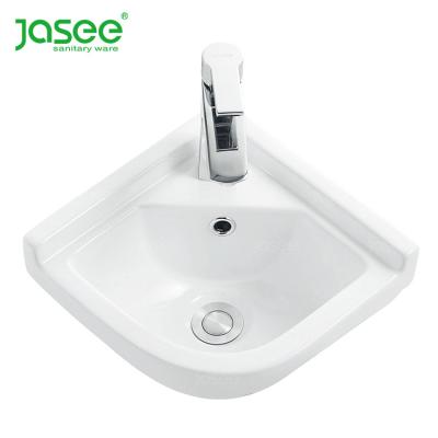 China Artistic Modern Ceramic Basin Pedestal Bathroom Area Sink for sale