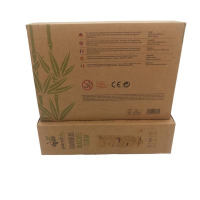 China Recycled Materials Professional Manufacturing Square Kraft Paper Packaging Cheap Gift Box for sale