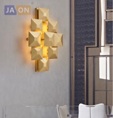 China Modern Nordic Alloy LED Designer LED Lamp Wall Light Wall Sconce Modern Sconce For Bar Shop Foyer Bedroom for sale