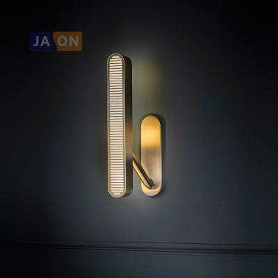 China Retro LED Modern American Copper Classic Copper Wall Sconce Wall Lamp LED Light Wall Lamp for Shop Foyer Bedroom for sale