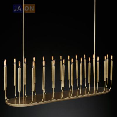 China American Iron Vintage Iron LED Candle Customized LED Lamp Light.Pendant Lights.Pendant Lamp.Pendant Light For Dining Room Foyer for sale