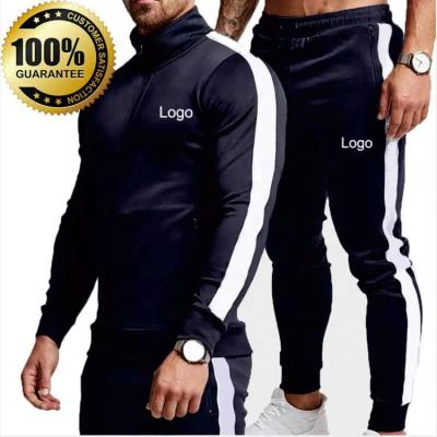 China Wholesale Customized Breathable Fitness Sports Men Jogging Sweat Suit High Quality Mens Tracksuit Sets for sale